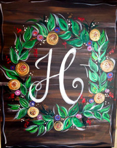 monogrammed-wreath