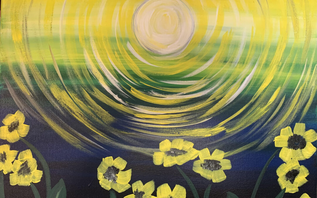 FUNky Sun and Flowers