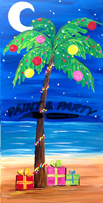 Christmas Palm Tree