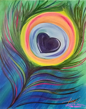 Peacock Love