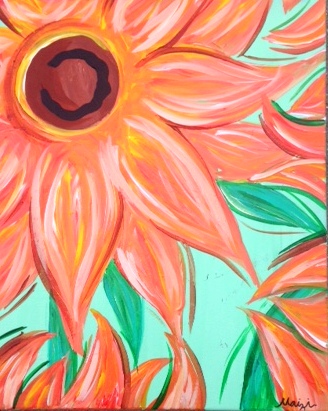 Van Gogh Sunflower